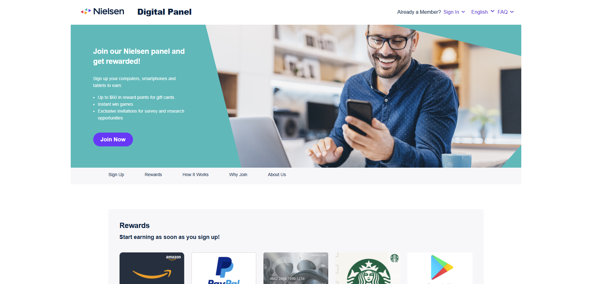 make money online with Nielsen Panel